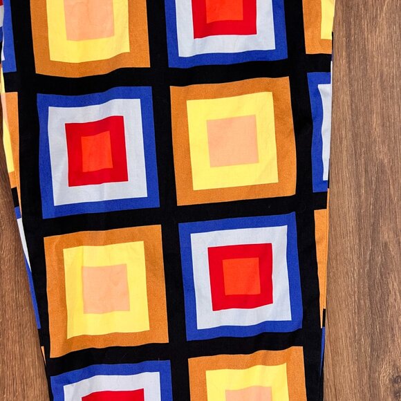 Kate Spade Blocks Of Color Doris Pants Mod Retro Sz 10 - Picture 7 of 13